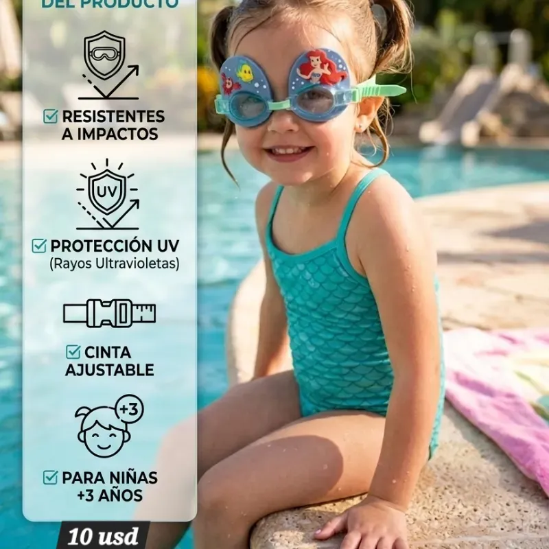 Gafas para nadar 🏊‍♀️ 3+