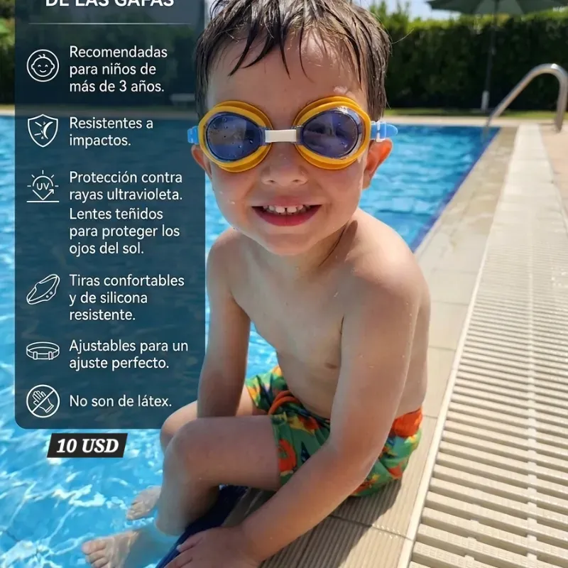 Gafas para nadar 🏊‍♀️ 3+