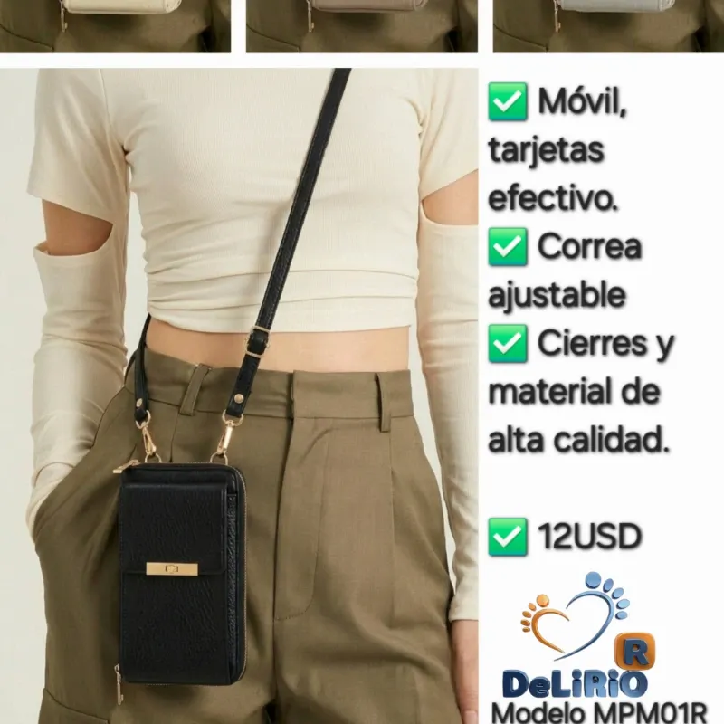 Monedero porta - celular