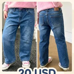 Pantalónes de mezclilla para niñas y jovencitas