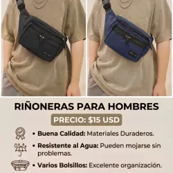 Riñoneras para hombres