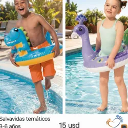 Salvavidas temáticos para niños y niñas