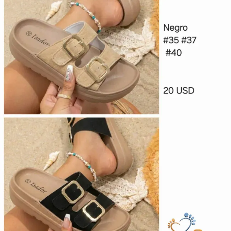 Sandalias descalzadas Hebilla