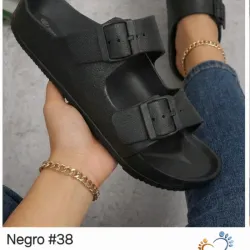 Sandalias FOOTMARK Negras
