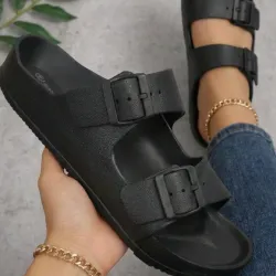 Sandalias FOOTMARK Negras