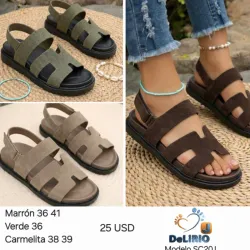 Sandalias Hermes calzadas