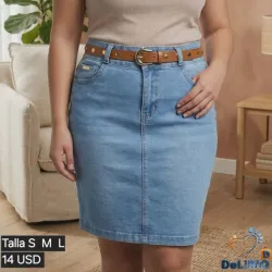 Sayas de mezclilla elastizadas
