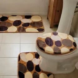 Set de 3 alfombras antideslizantes