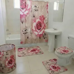 Set de 6 piezas para baño 🛁