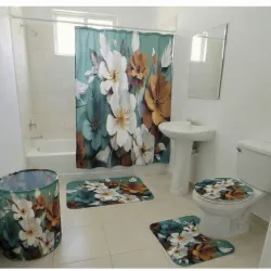 Set de 6 piezas para baño 🛁