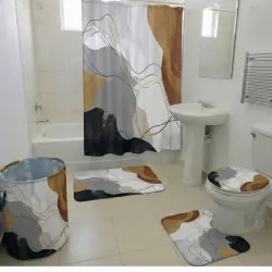 Set de 6 piezas para baño 🛁