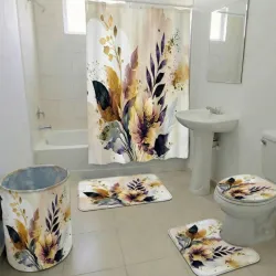 Set de 6 piezas para baño 🛁