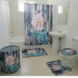 Set de 6 piezas para baño 🛁