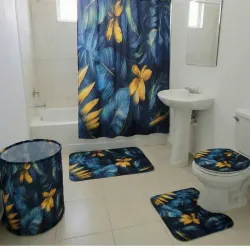 Set de 6 piezas para baño 🛁