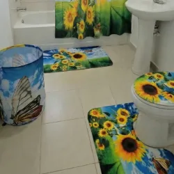 Set de 6 piezas para baño 🛁