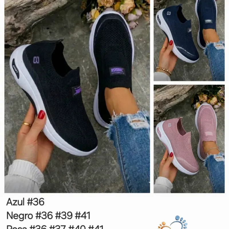 Zapatillas para dama