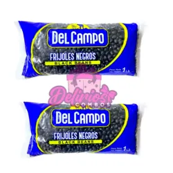 2 paquetes de Frijoles Negro 1 lb x cada bolsa