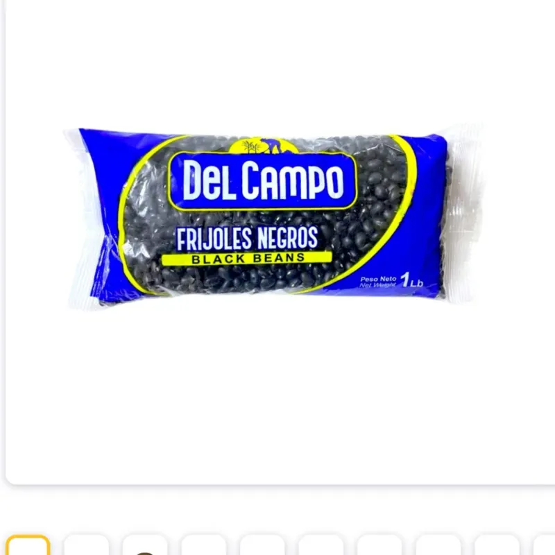 2 paquetes de Frijoles Negro 1 lb x cada bolsa