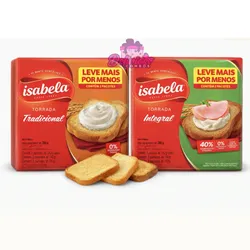 2 Paquetes de Tostadas (Integral y Tradicional)