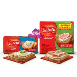 2 Paquetes de Tostadas (Integral y Light)