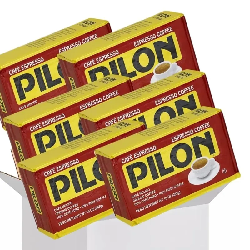 6 paquetes de café Pilón 