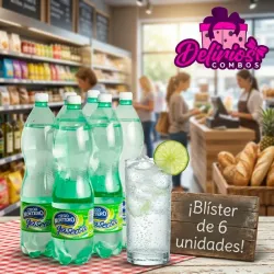 6 Pomos de Refresco de Limón