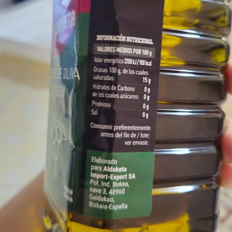 Aceite de Olivida Virgen "Español 1L"