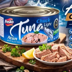 Atún en aceite vegetal (Fresko) 1 kg