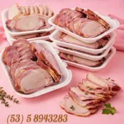 Bandeja de Chuletas Ahumadas de 3 lbs