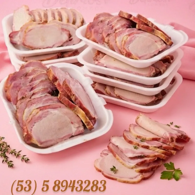 Bandeja de Chuletas Ahumadas de 3 lbs