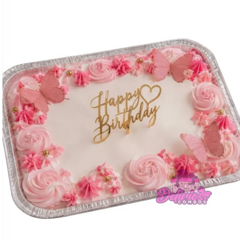 Bandejas de Pastel Grande 3 leche cubierto con nata