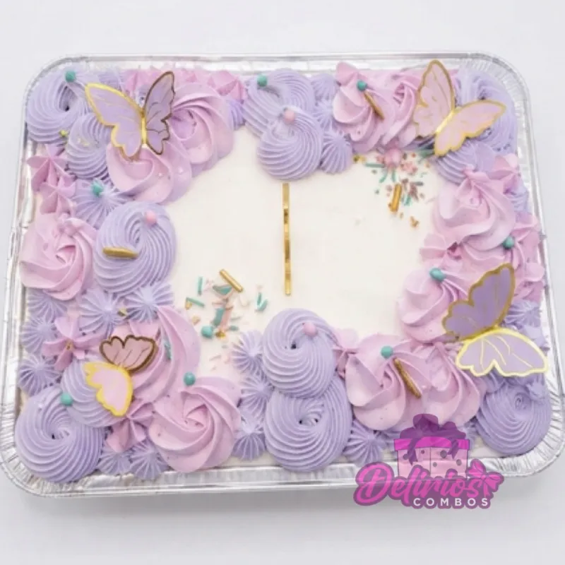 Bandejas de Pastel Grande 3 leche cubierto con nata