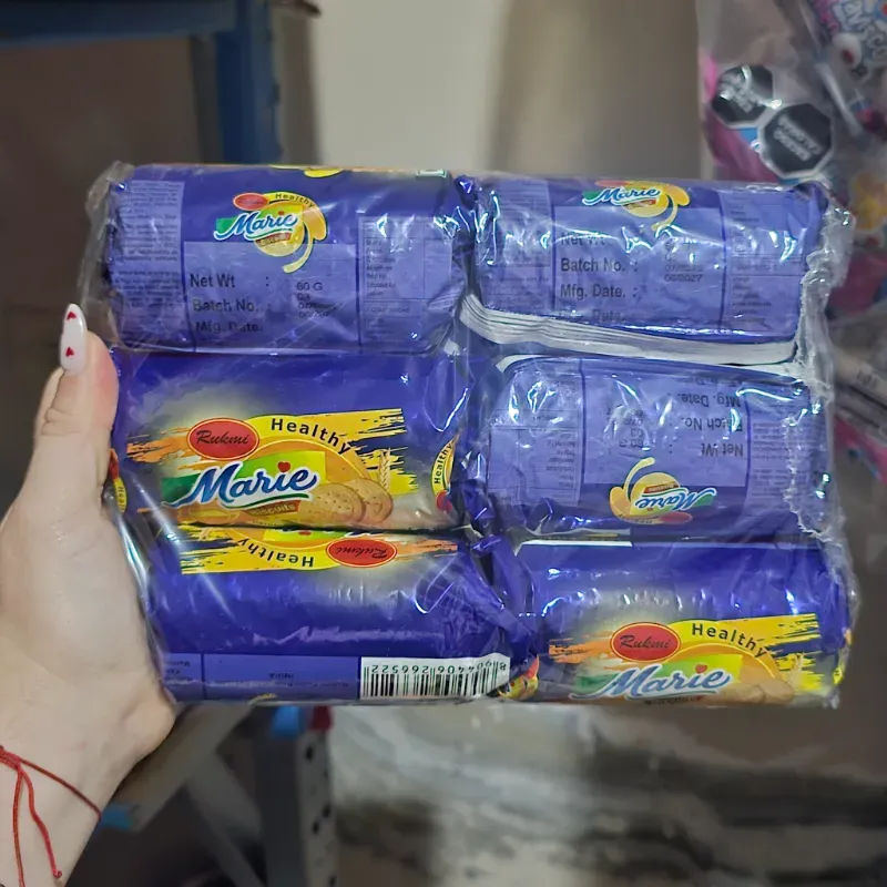 Blister de 6 Paqueticos de galletas Marias