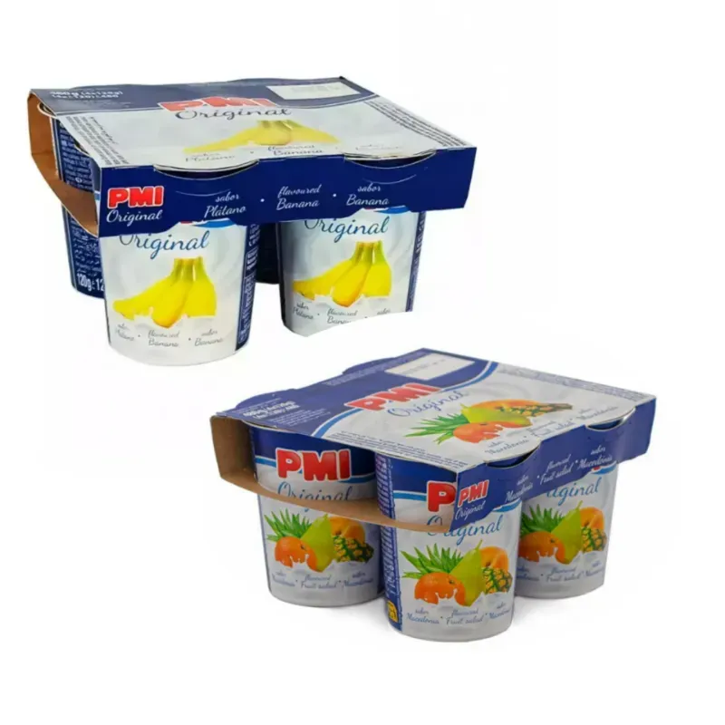 Blister de Vasitos de yogurt de Platanito