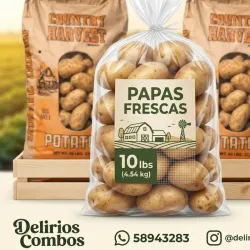 Bolsa de 10 lbs de Papas Importadas 🥔
