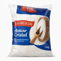 Bolsa de Azúcar blanca 1 kg "La Delicia"