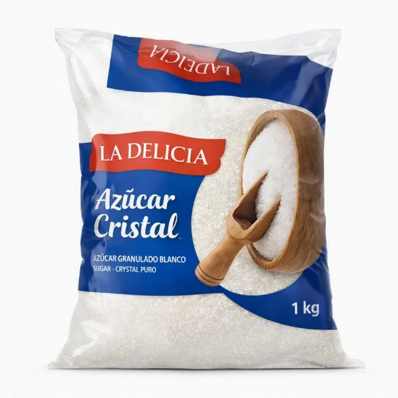 Bolsa de Azúcar blanca 1 kg "La Delicia"