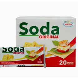 Caja de galletas de Soda 