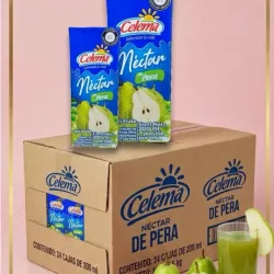 Caja de Jugo de  Pera