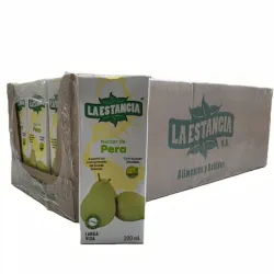Caja de Jugo "La Estancia"  Pera