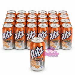 Caja de Refresco de Lata de Naranja (Ritz)