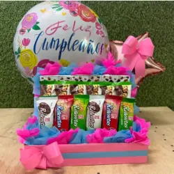 Cajita de regalo con confituras 
