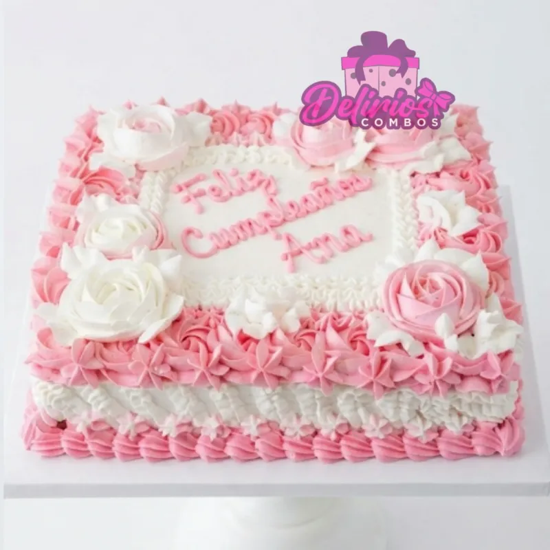Pastel Cuadrado Mediano