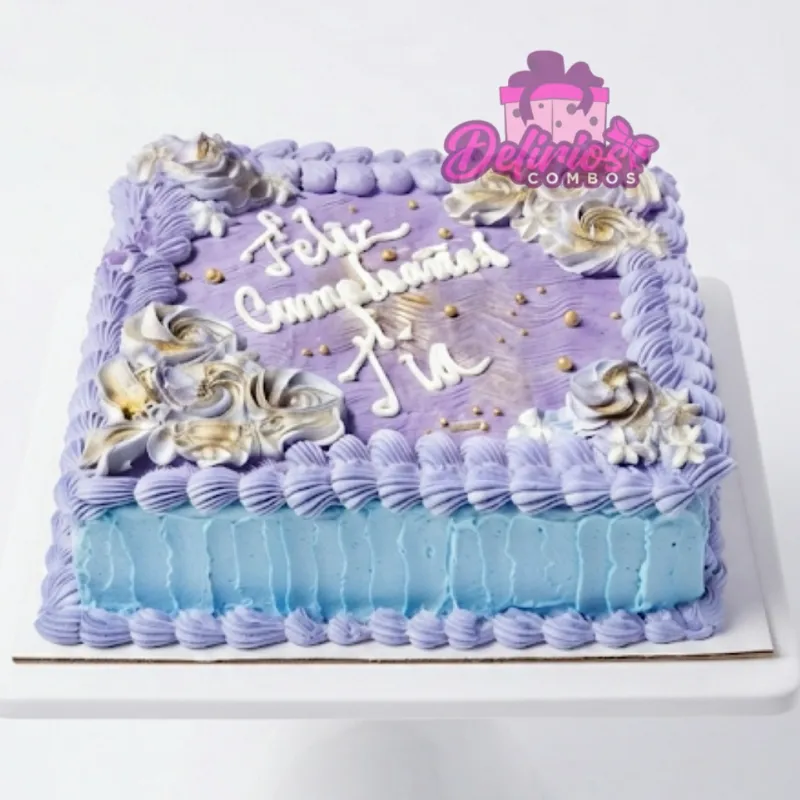 Pastel Cuadrado Mediano