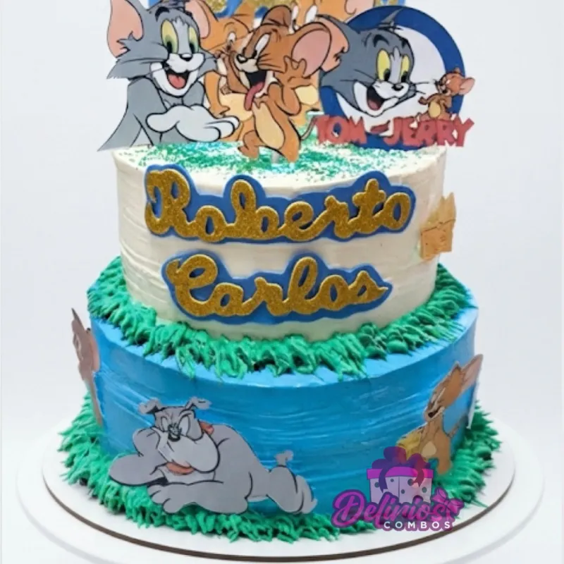 Pastel de 2 pisos