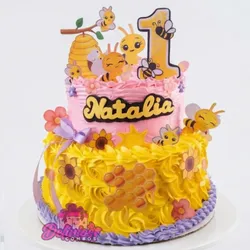 Pastel de 2 pisos 