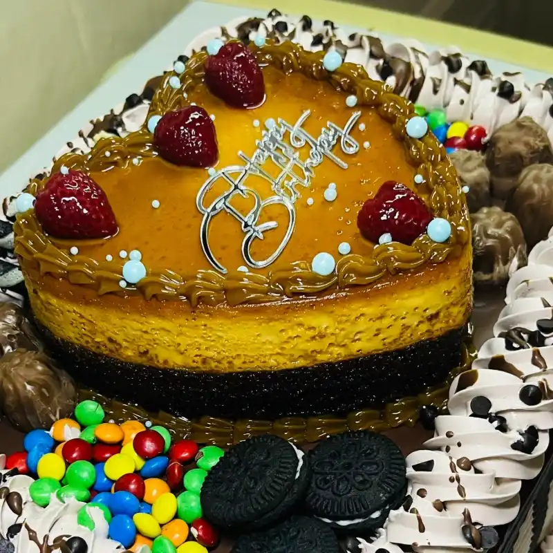 Cake de Bandeja Grande + Chocoflan + Confituras
