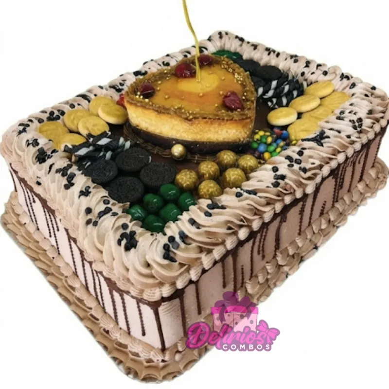 Pastel de Bandeja Grande + Chocoflan + Confituras