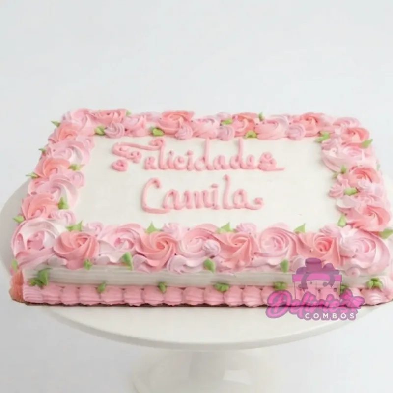 Pastel de bandeja grande (Sencillo)