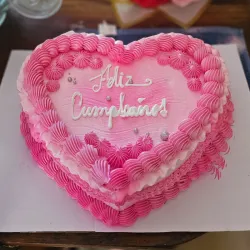 Cake en forma de Corazón 